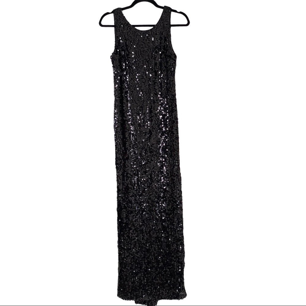 HOLD for @jmlfan - NWT F21 Black All Over Sequin Maxi Dress